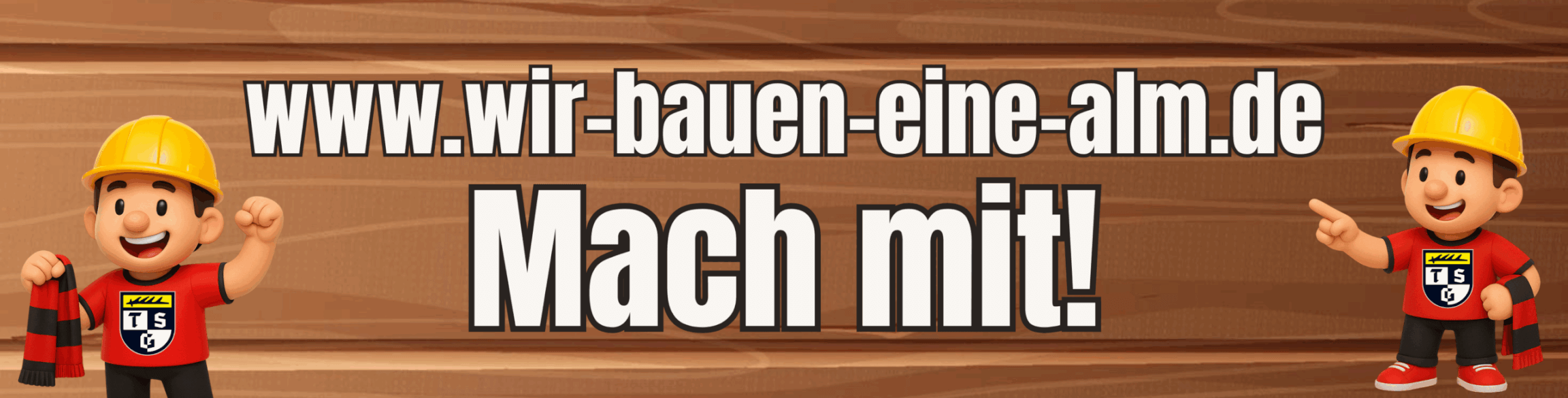 Crowdfunding, Mach mit! www.wir-bauen-eine-alm.de